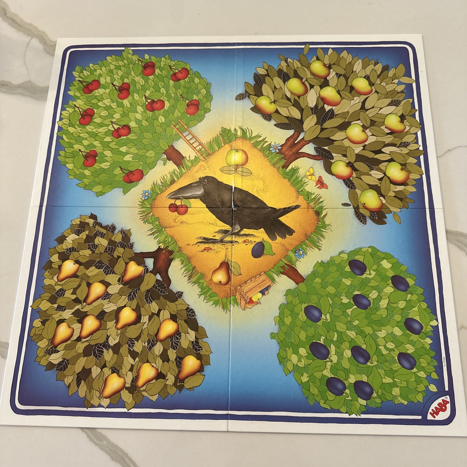 Germany HABA “Orchard” Cooperative Game of Colors & Shapes – Replacement Baskets