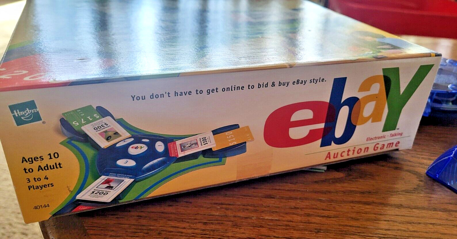 EBAY Electronic Talking Auction Game Ages 10 to Adult 3 to 4 players