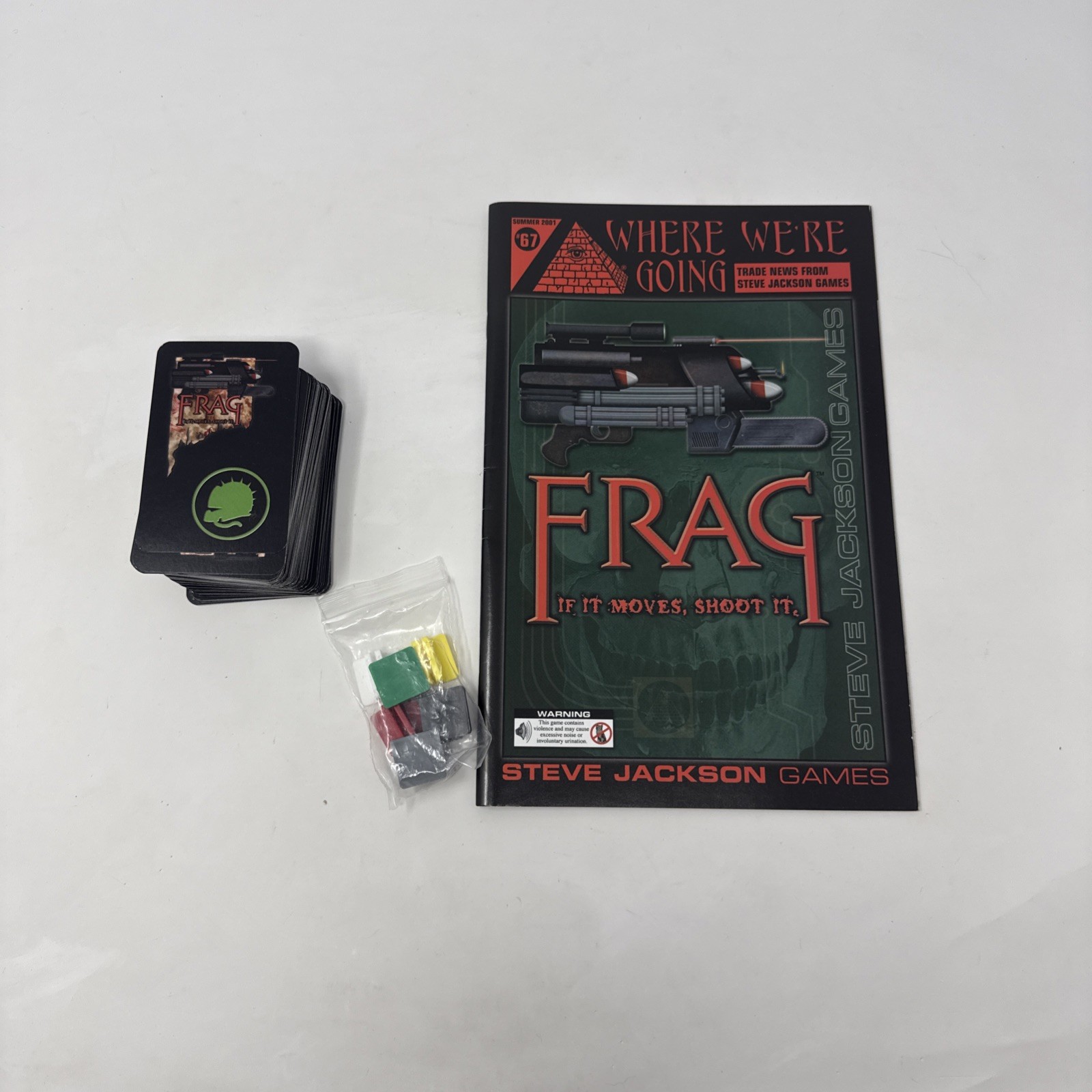 Frag Board Game (1st Ed, Large Box) Steve Jackson Games