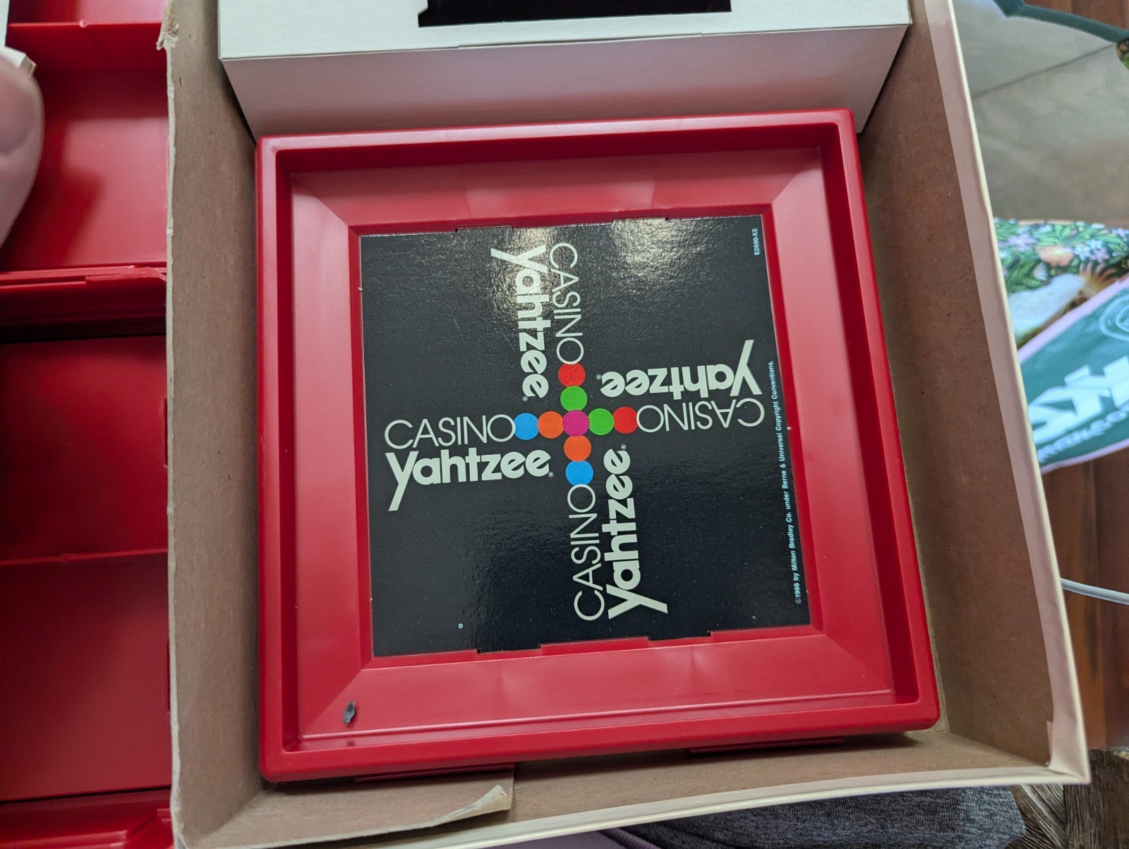 CASINO YAHTZEE Board Game 100% COMPLETE 1986 VINTAGE