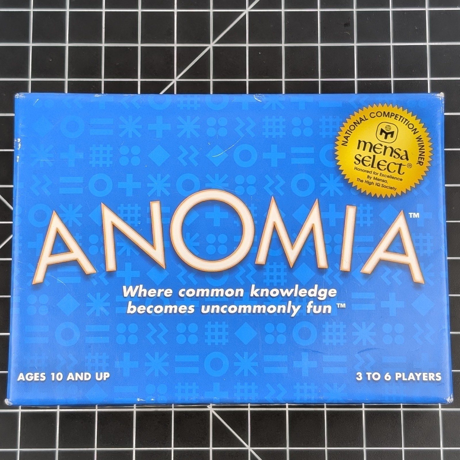 Anomia Card Game – 2012 – Award Winning – Ages 10+ NEW OPEN BOX