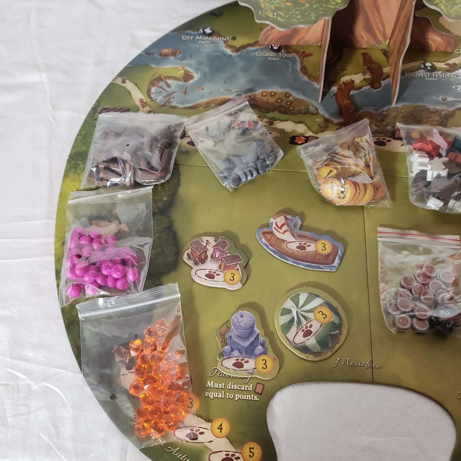 OPEN BOX NEVER PL AYED Spring 2019 2nd ed. Starling Games Everdell Game – 100%