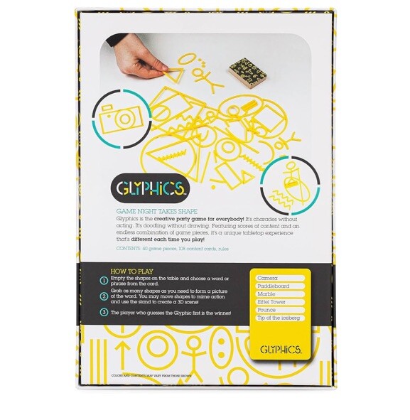 Big G Creative: Glyphics Board Game Creative Party Game – Game Night Takes Shape