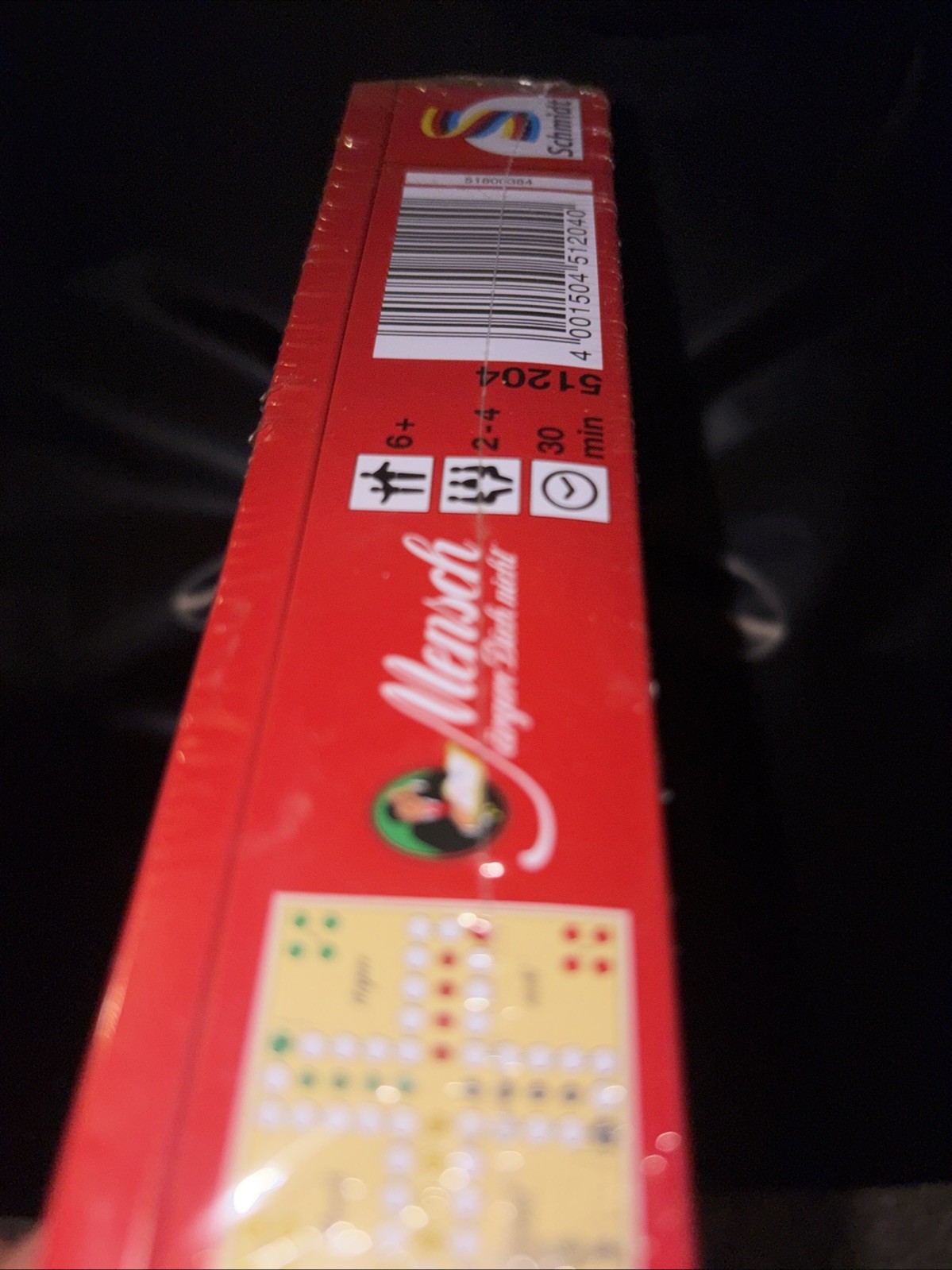 Schmidt Spiele 51204 Mensch ärgere Dich nicht, Metal Box Travel version edw60