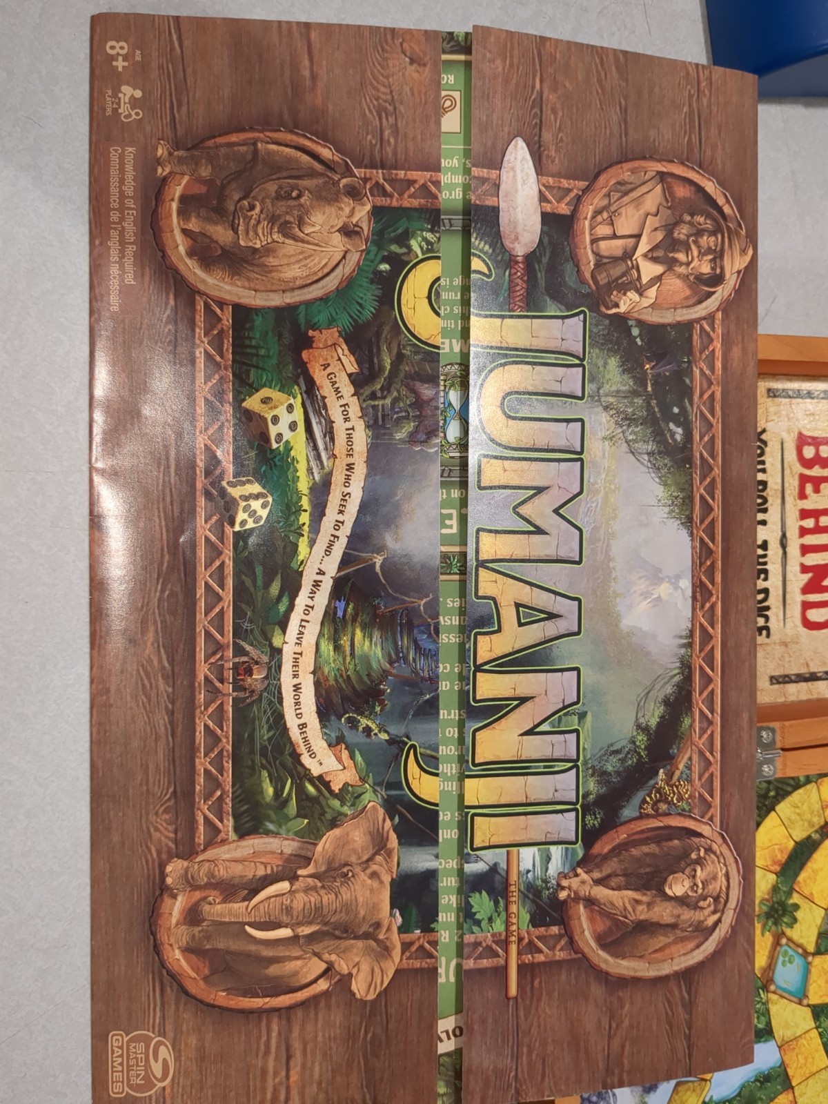 JUMANJI The Game Complete Wooden Box Edition 2021