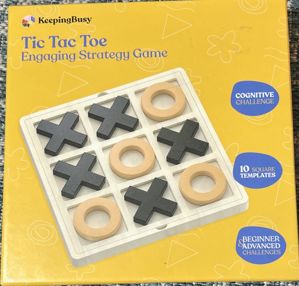 Keeping Busy Tic Tac Toe Strategy Game Thoughtfully Designed For Older Adults