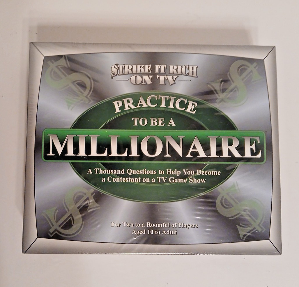 STRIKE IT RICH ON TV🎲PRACTICE TO BE A MILLIONAIRE AGES 10 TO ADULT 💥
