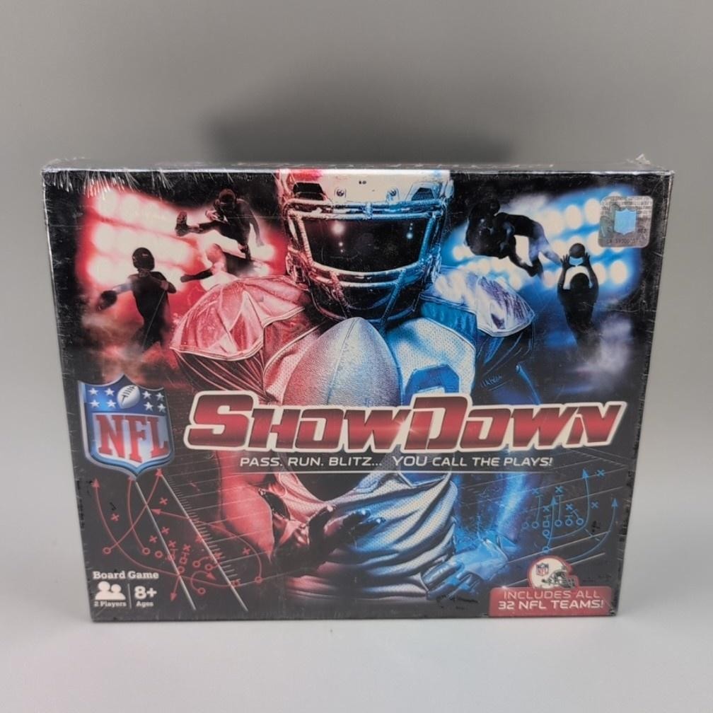 Buffalo Games NFL ShowDown Football Board Game 2 Players 8+ Family Multicolor