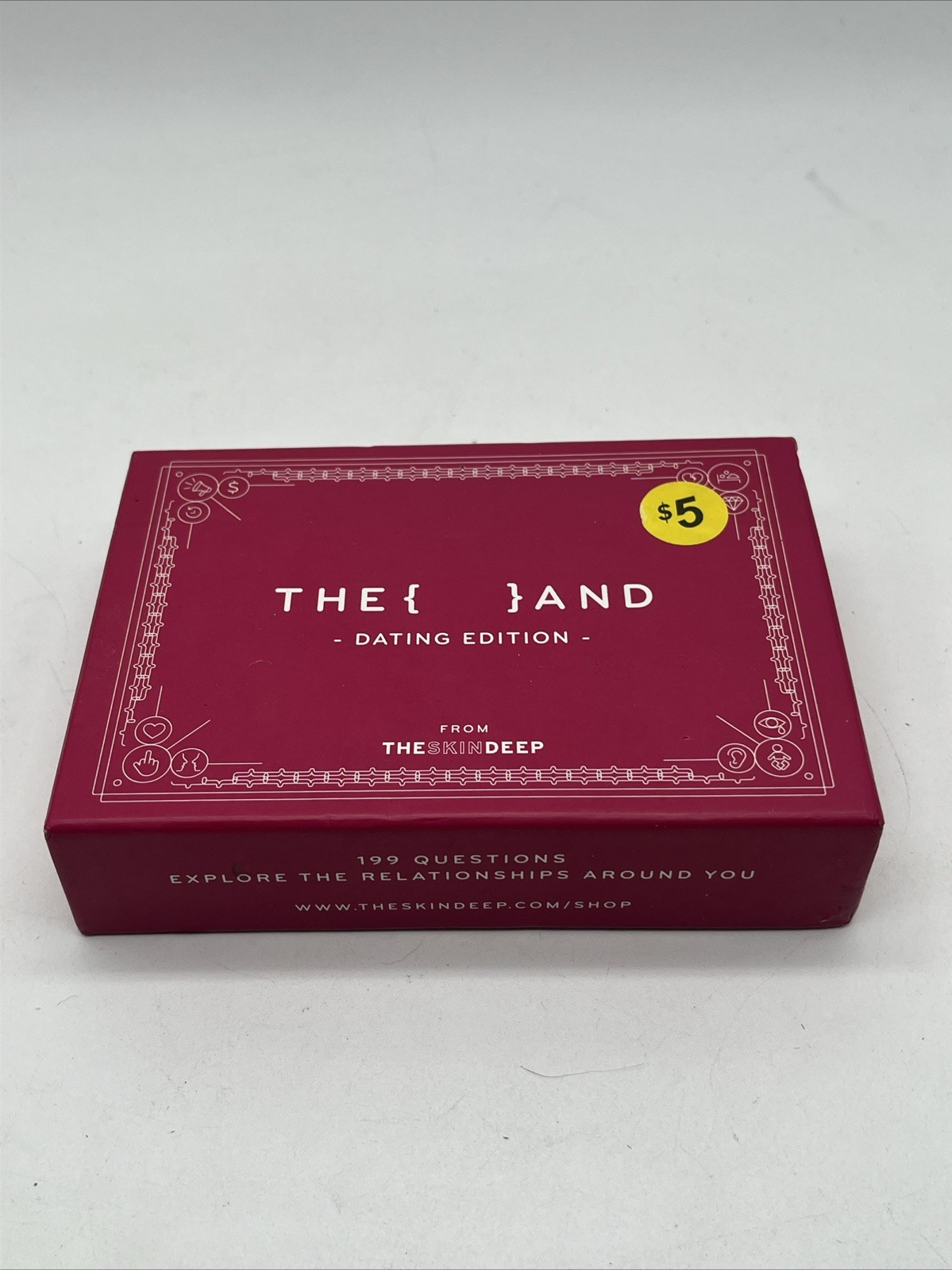{The AND} The Dating Edition – 199 Meaningful Conversation Cards – NEW