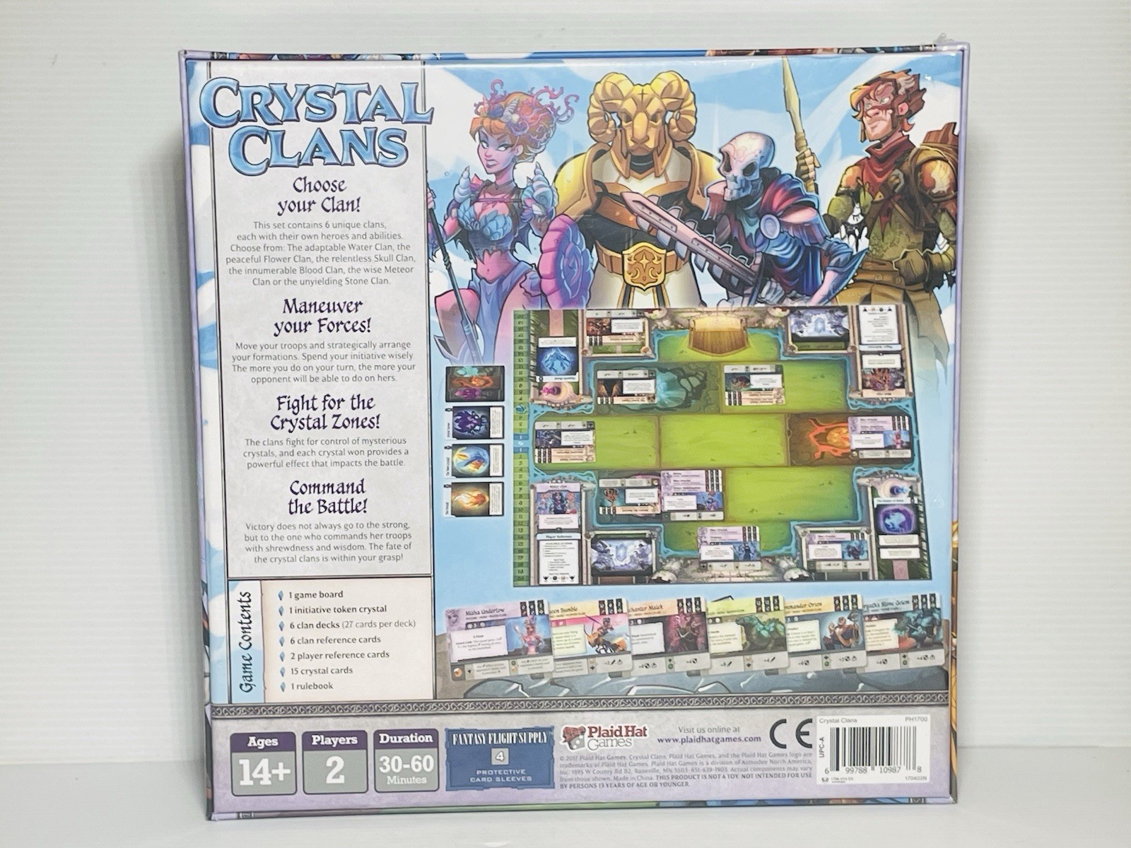 Crystal Clans Core Game New Factory Sealed Fantasy Board Game by Plaid Hat Games
