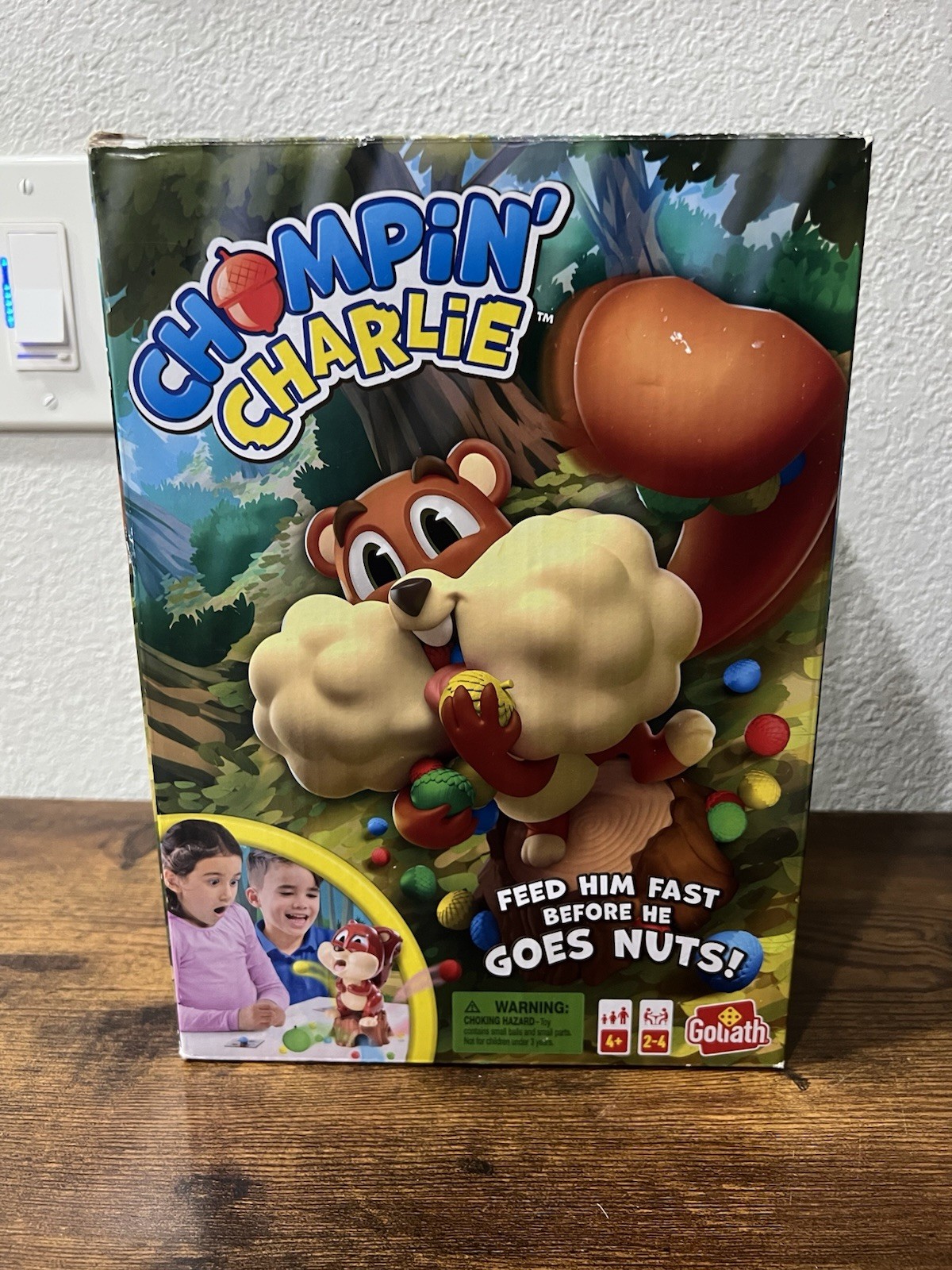 Goliath Games Jumping Jack & Chompin Charlie Kids Board Games Set of 2 Complete