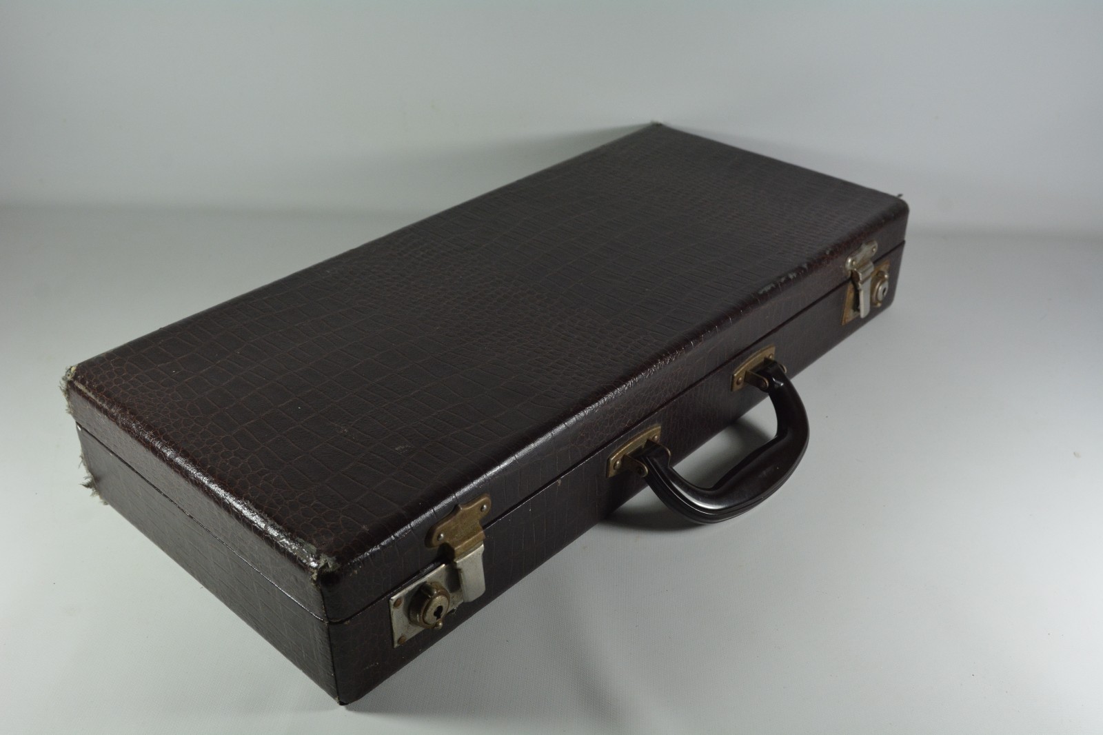 Fine OLD 156 Tile Chinese Mahjong Game Bakelite Butterscotch Mah Jongg Rack Case