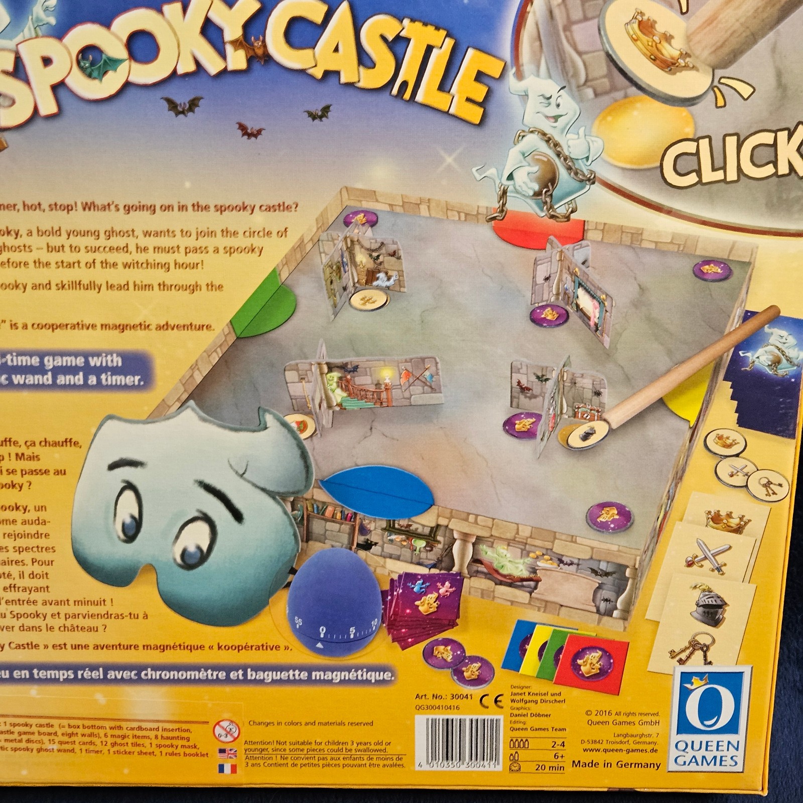 Spooky Castle Board Game – Queen Games NEW SEALED