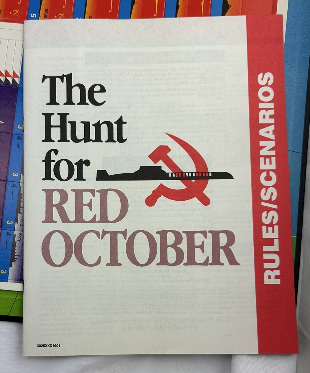 1988 Hunt For Red October Game by TSR Complete New Old Stock FREE SHIPPING