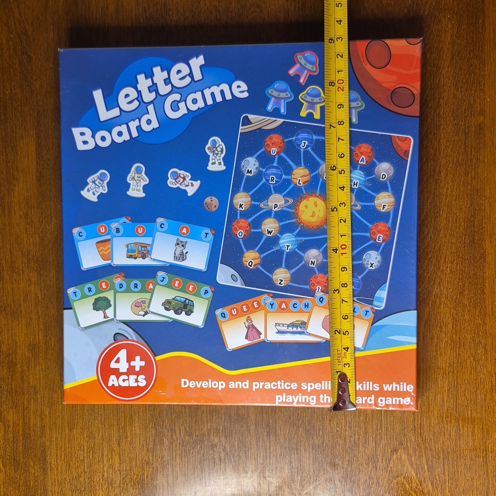 Educational Letter Board Game for Kids – Reading, Spelling & Homeschool Fun