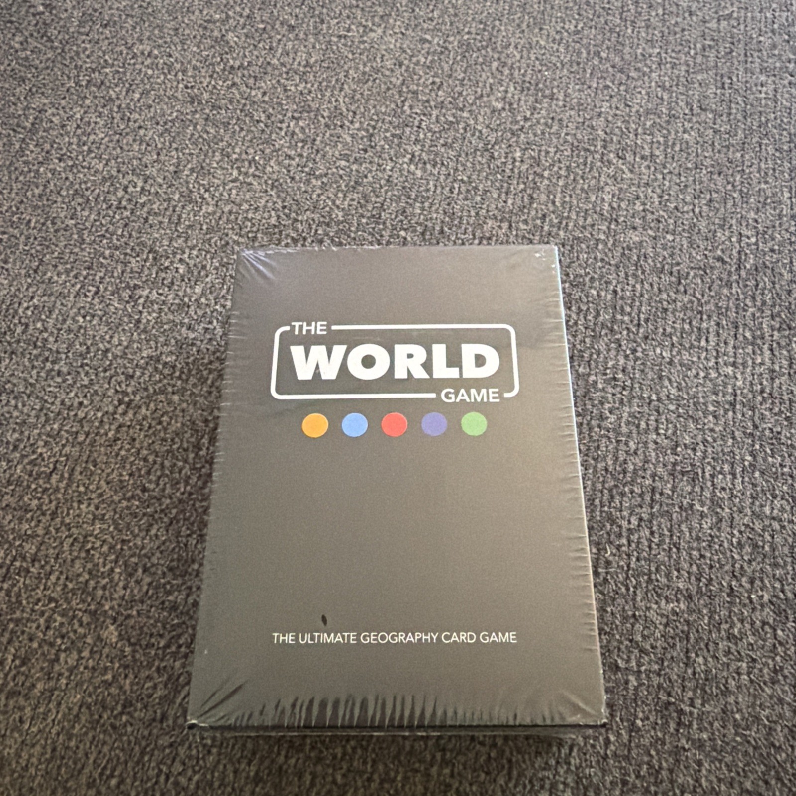 The World Game Geography Card Game Educational Games Homeschool Family SEALED
