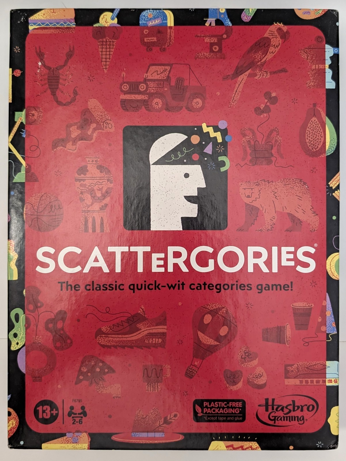 Scattergories Game The Classic Quick Wit Categories Game Hasbro