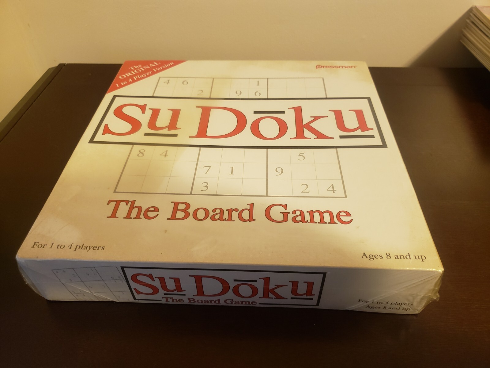 Sudoku The Board Game 1 to 4 Players – Pressman – New Sealed – Free Shipping