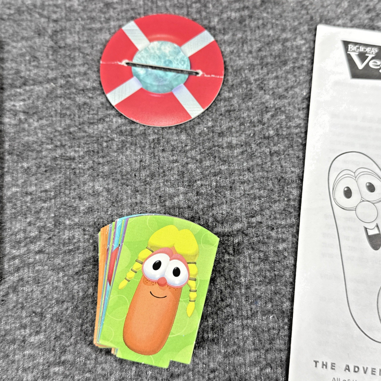 Vintage 1999 VeggieTales Don’t Sink in the Sink Game by Talicor 100% Complete