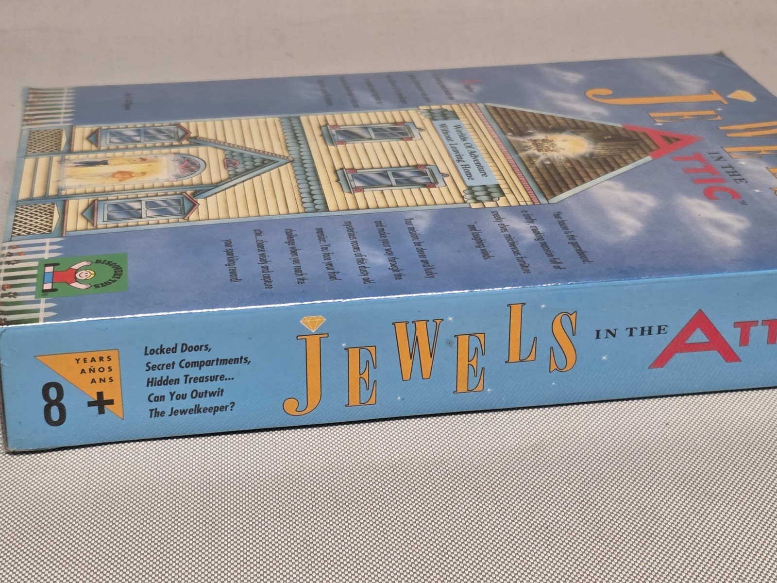 JEWELS IN THE ATTIC Game by Discovery Toys 1992 NEW NOS SEALED. Hong Kong Vtg