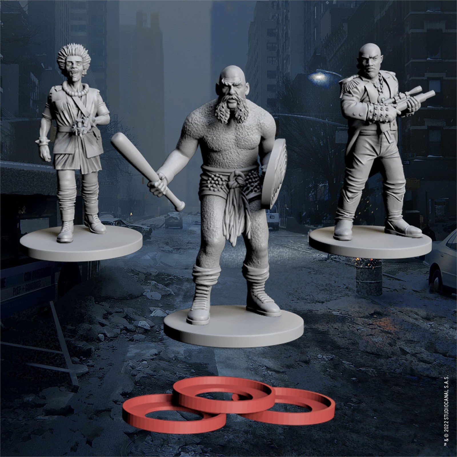 Escape from New York Bands of New York Expansion for 5 Players Board Game