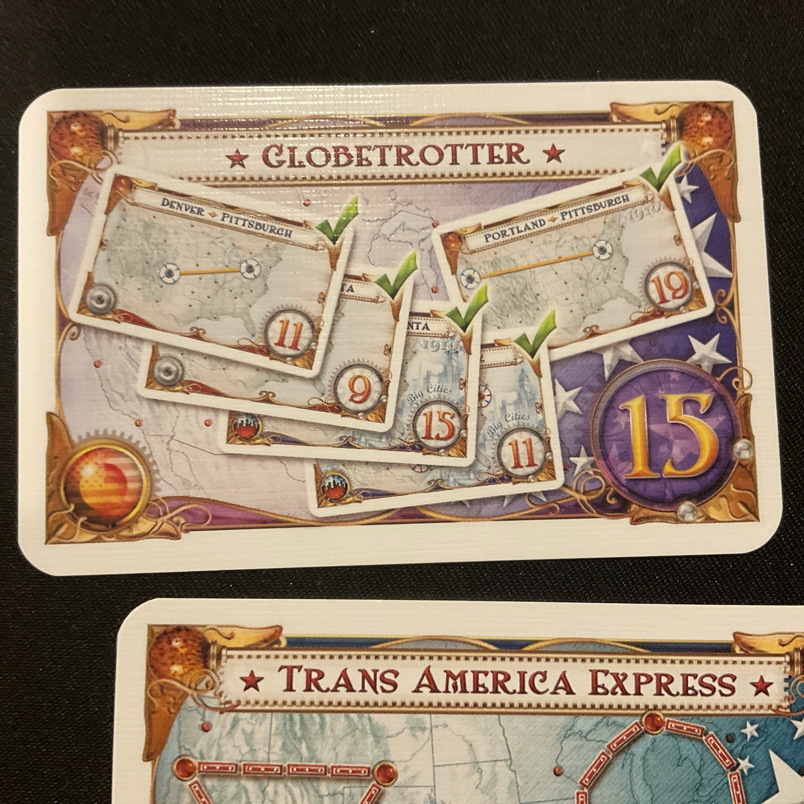 USA 1910 Zug Um Zug Ticket to Ride Expansion Pack Collectors Tin – Alan R. Moon
