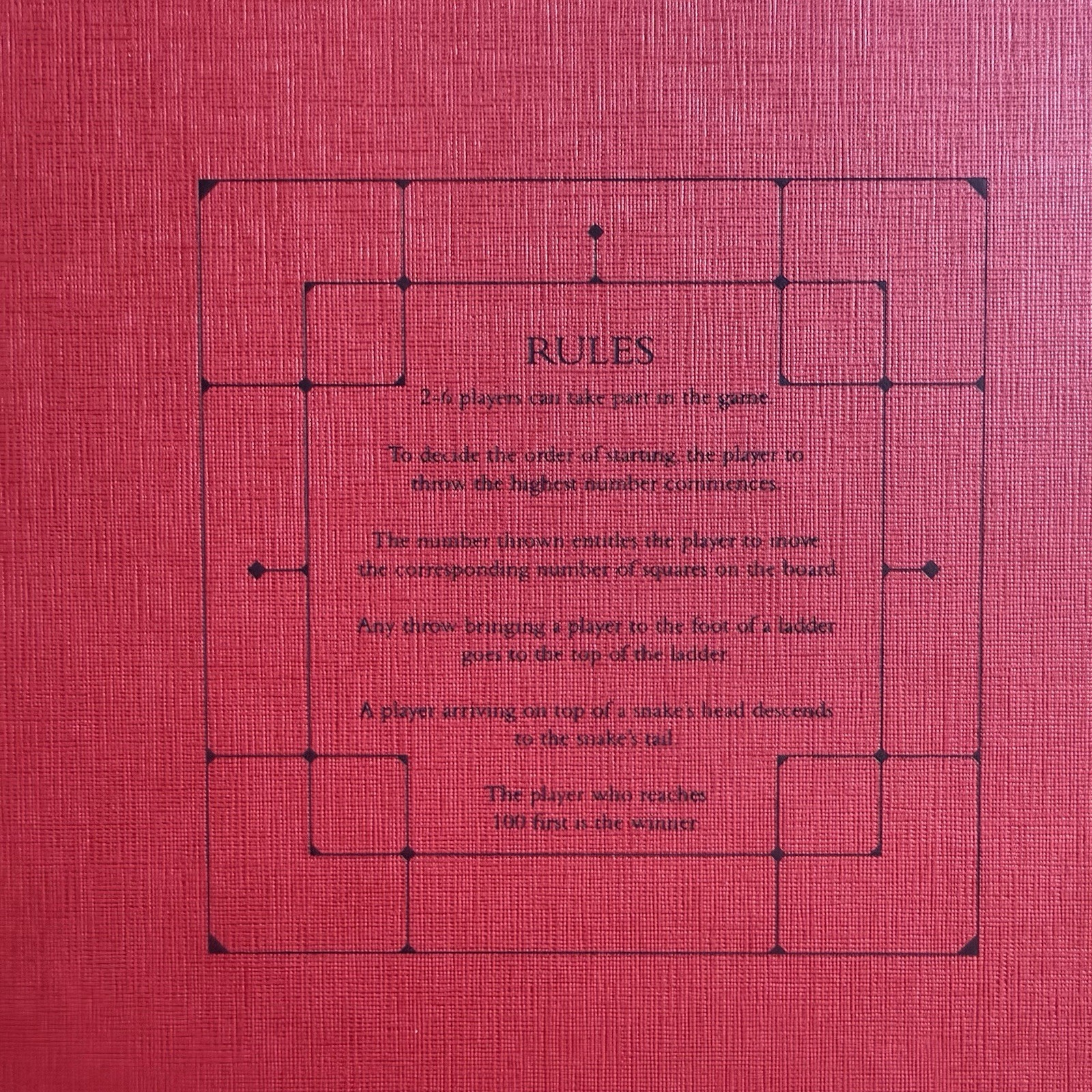 Alexander McQueen Snakes & Ladders Luxury & Limited Board Game Gothic Fashion