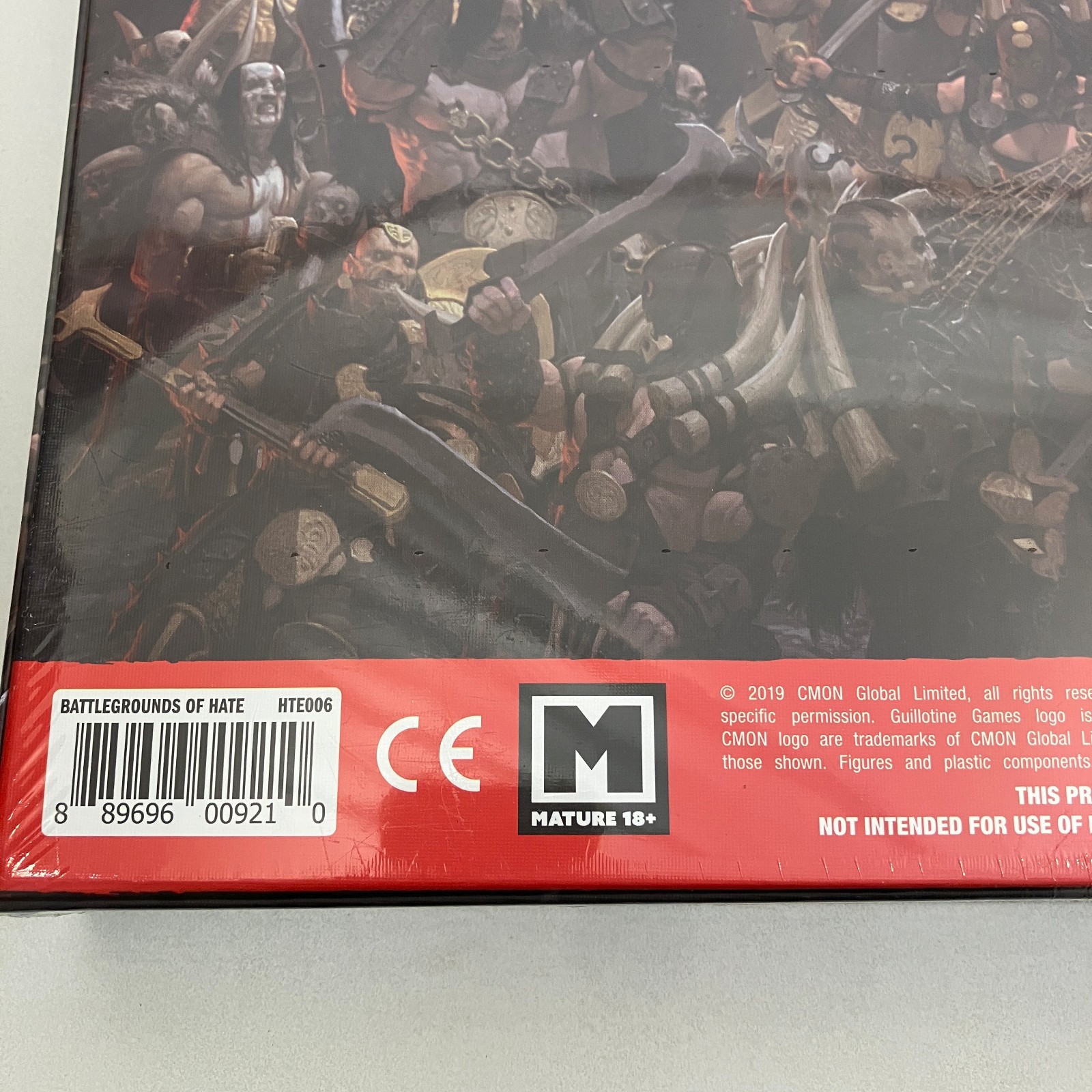 HATE Board Game Kickstarter Exclusive with Extras 2019 CMON Guillotine Games Lot