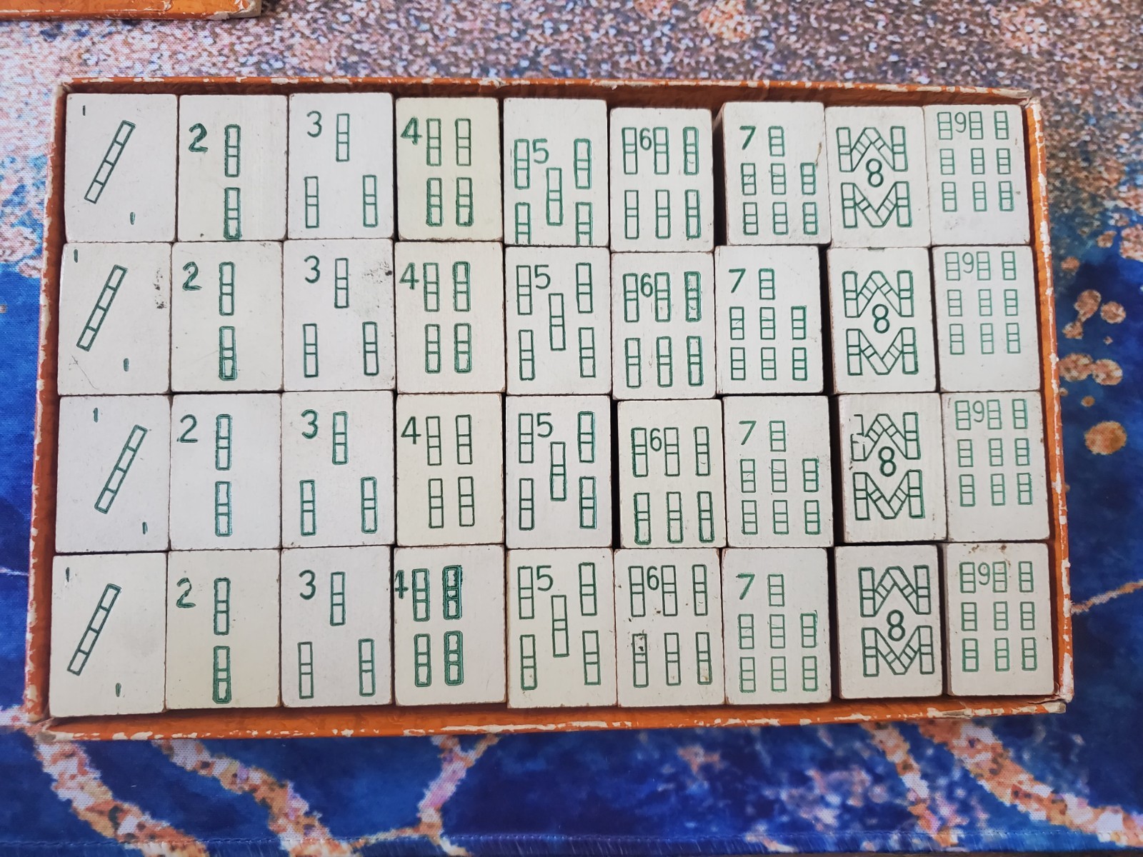 Rare Vintage 1920s Hillson’s Chinese Game of Ma Chiang (Mahjong)
