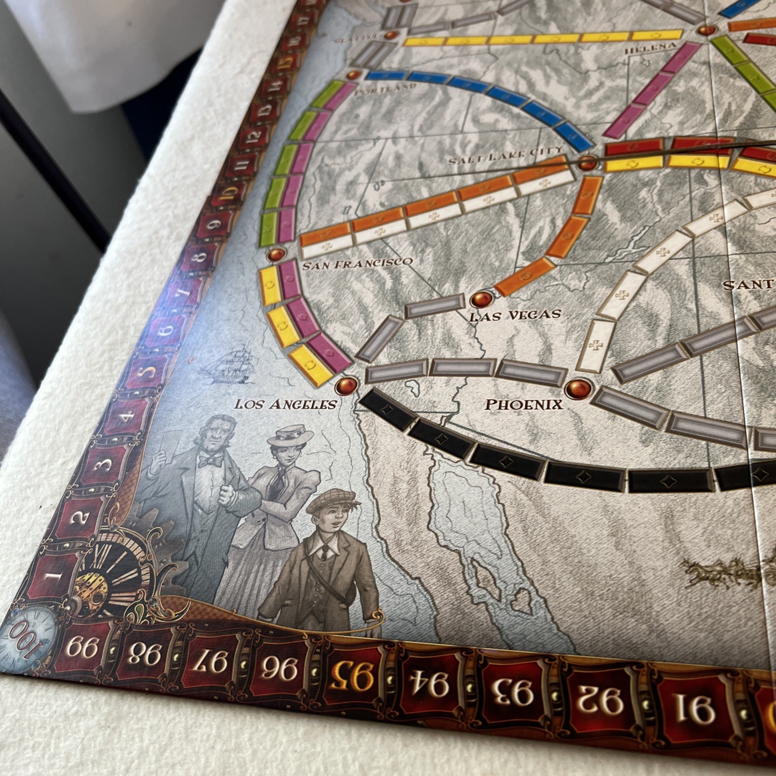 Days of Wonder Dow Ticket to Ride Complete All Pieces Included