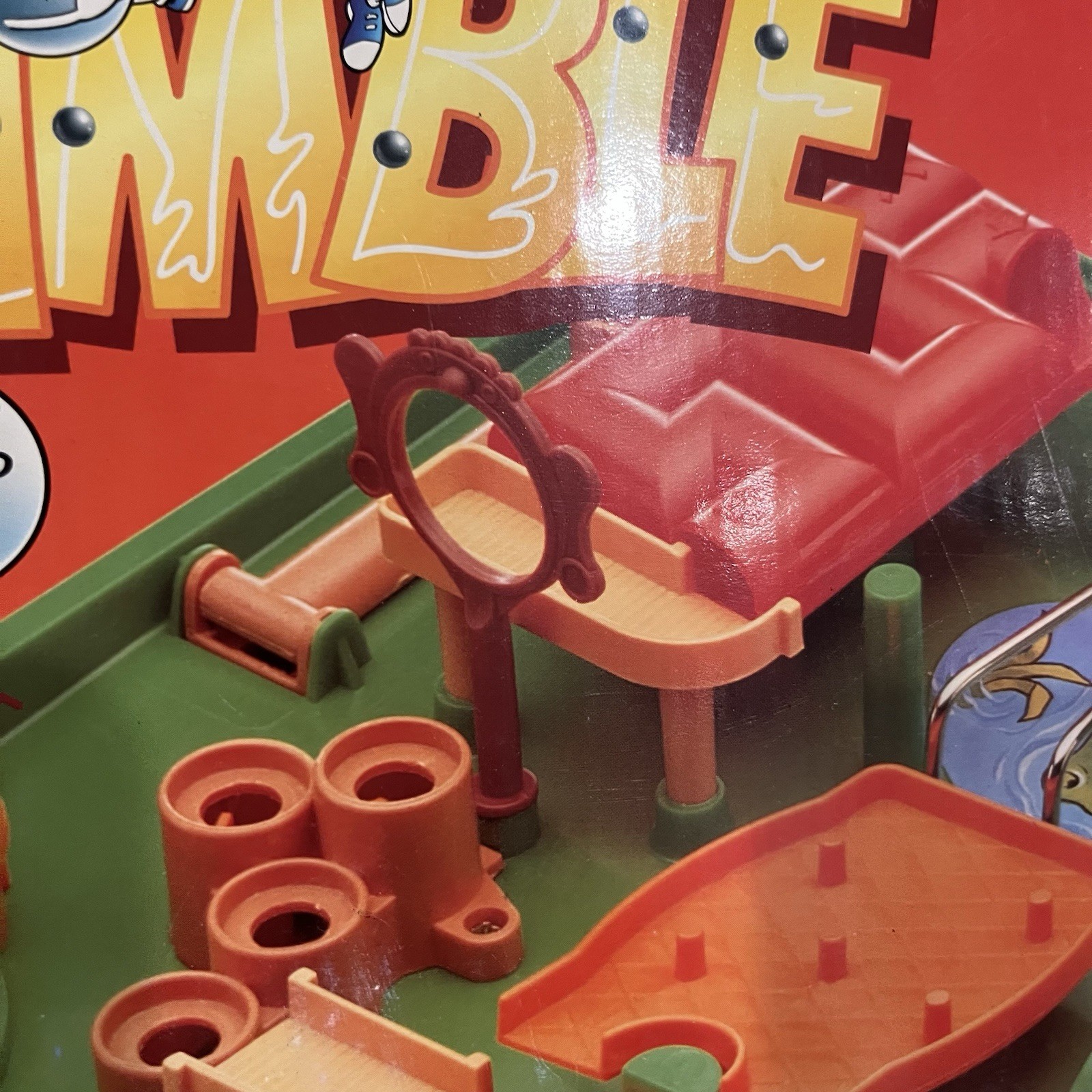VINTAGE Screwball Scramble Game Tomy Toy Missing Some Parts