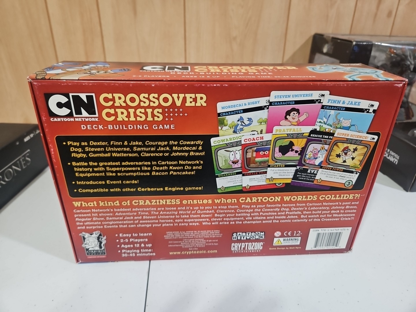 Cartoon Network Crossover Crisis Deck Building Game COMPLETE