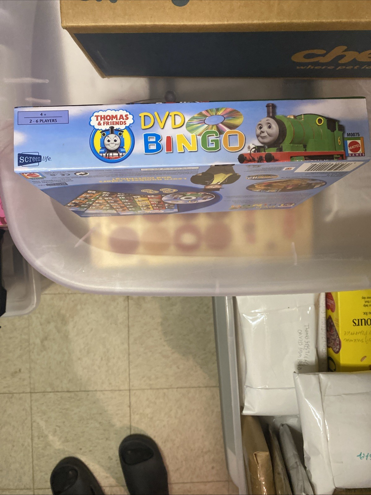 Thomas The Tank Engine & Friends DVD Bingo Game COMPLETE By ScreenLife 2007