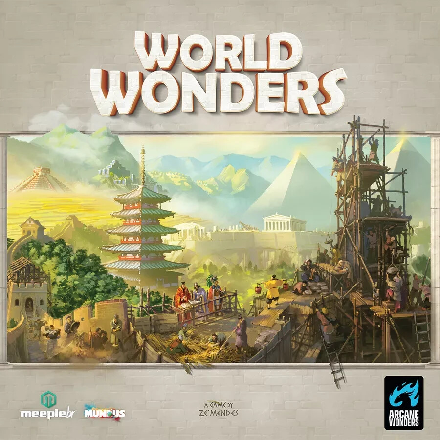🏛️🗿 NIS – WORLD WONDERS Board Game – Build your own Ancient City 🗿🏛️