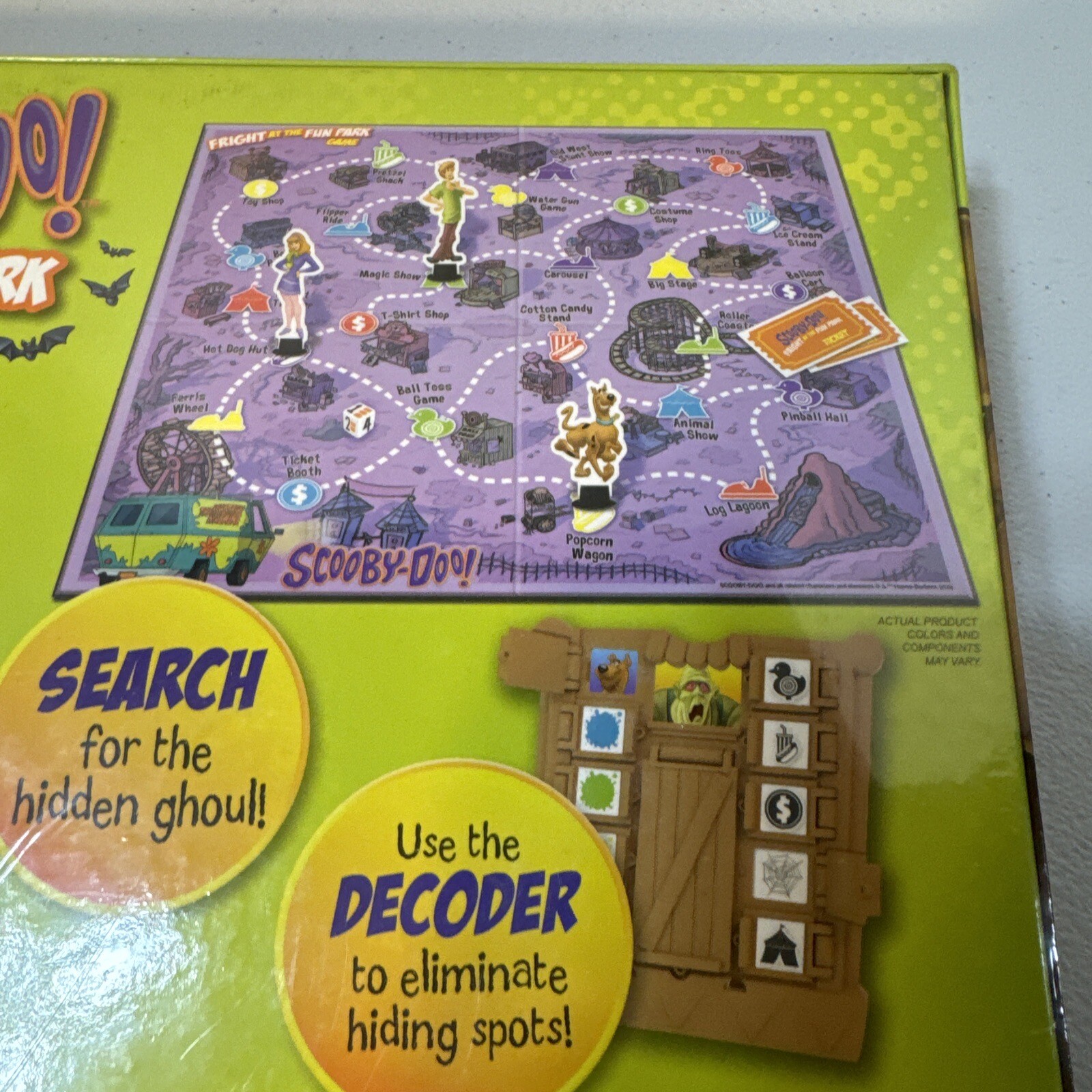 Scooby Doo Fright at the Fun Park Board Game New Sealed Buffalo Games