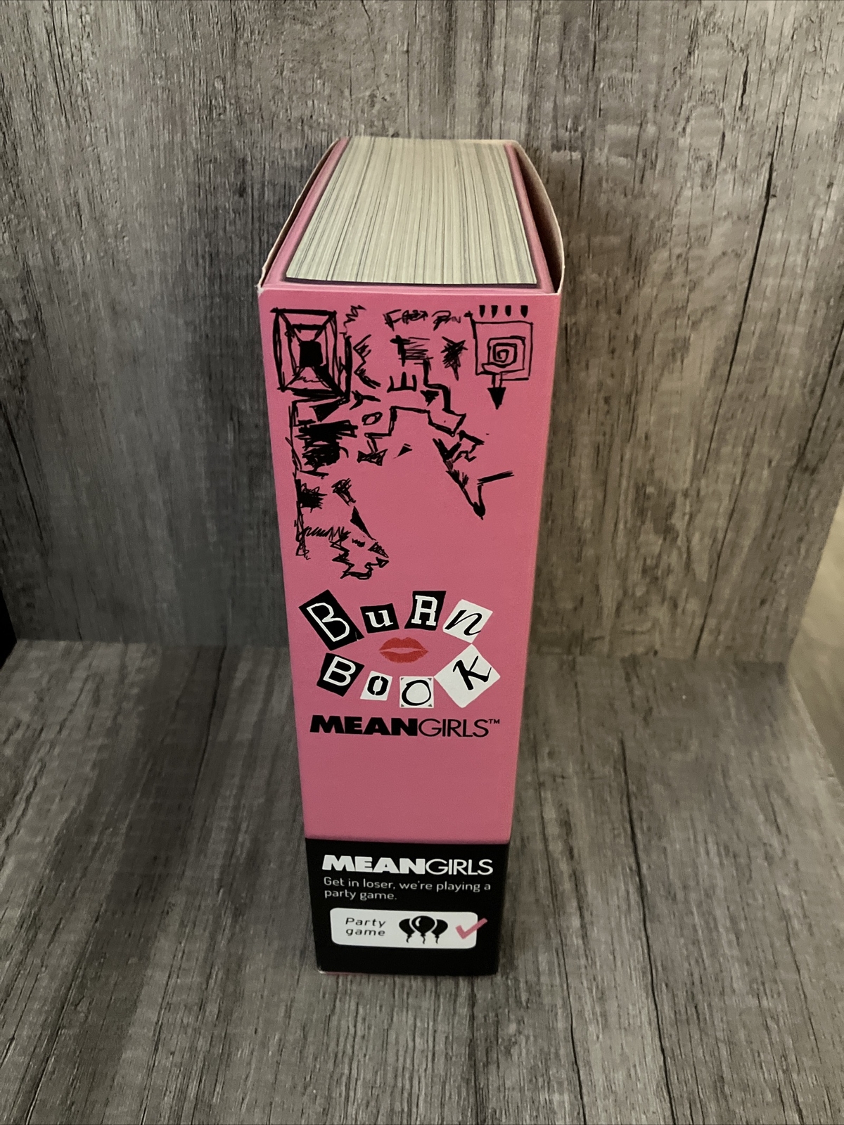 Mean Girls Burn Book The Party Game Truth Bombs TikTok Bookshelf Game 2021 NEW