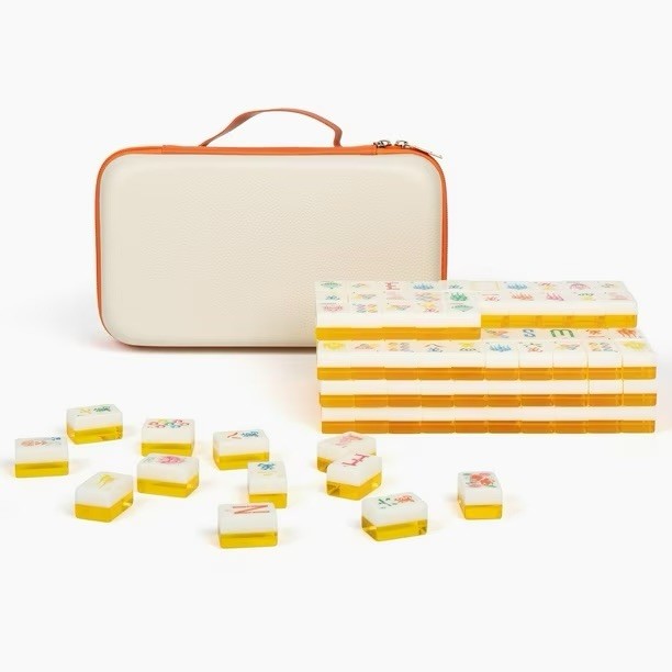 Maison Lude Deluxe Acrylic Mahjong Starter Set (Cirquejong Edition)