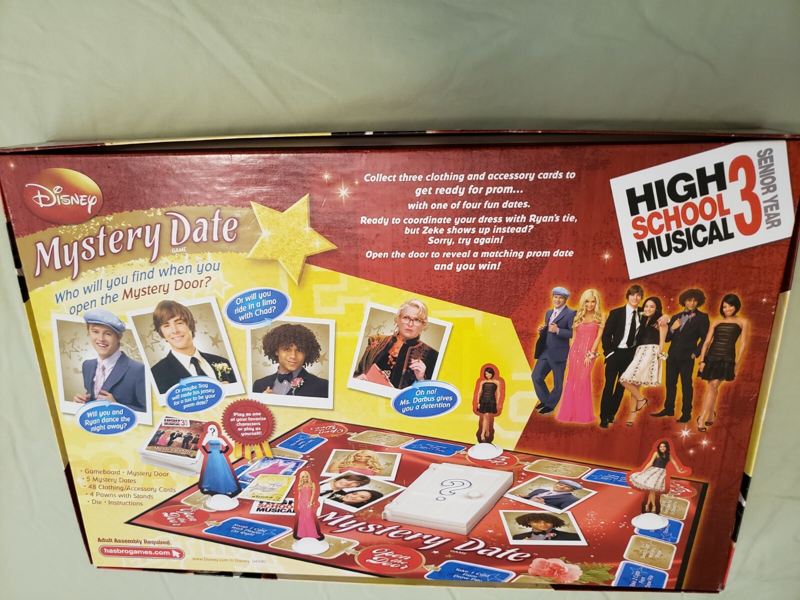 Disney Mystery Date Board Game Teens Girls
