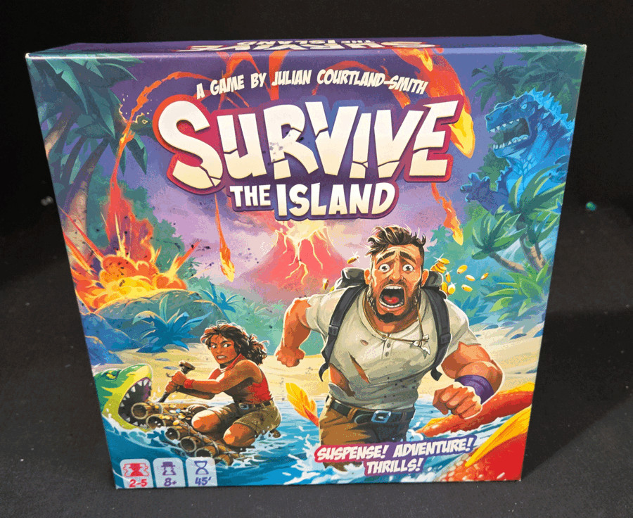 Zygomatic Game Survive The Island Family Fun Board Game Complete