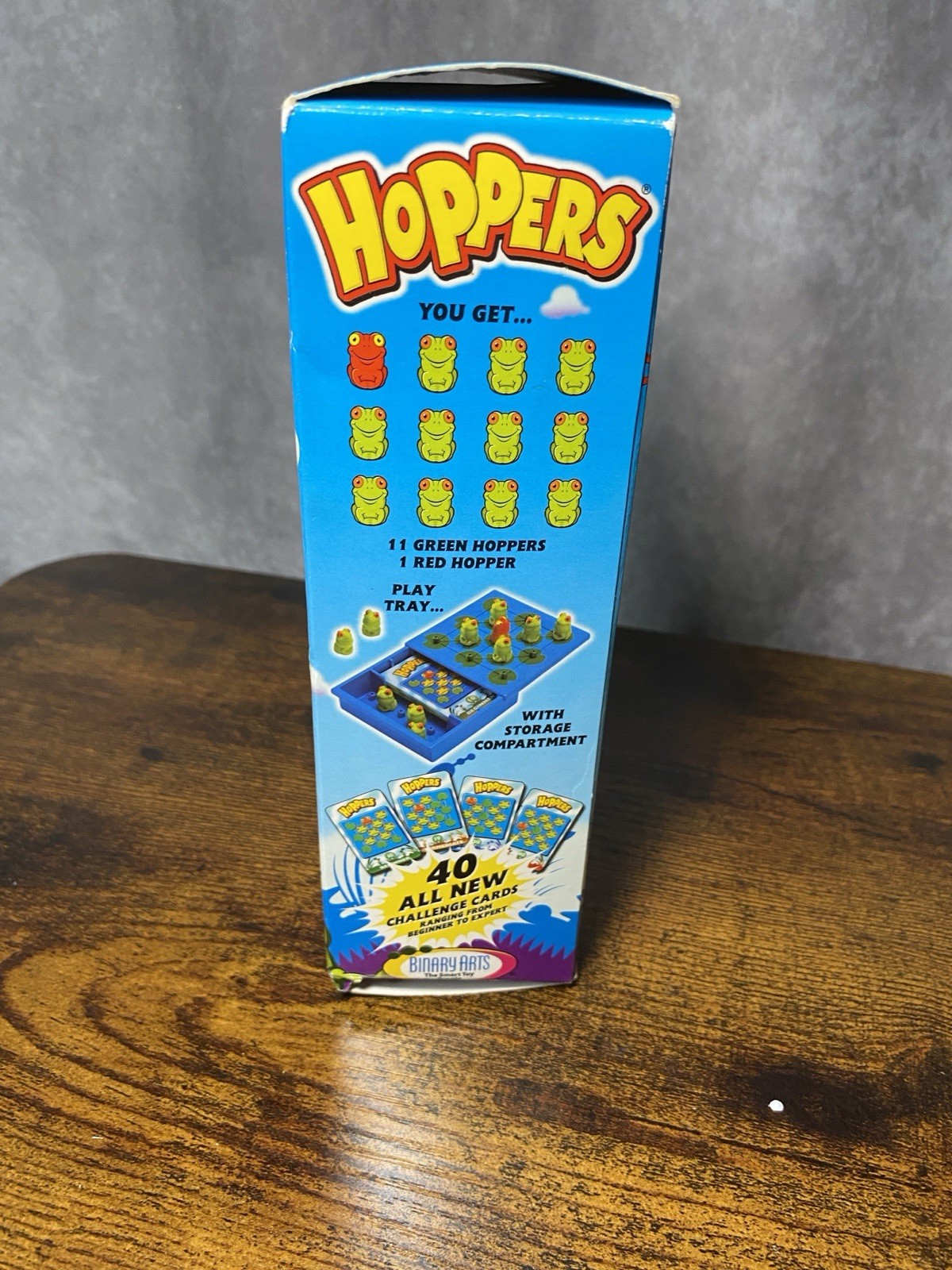 HOPPERS THINK FUN BINARY ARTS PUZZLE FACTORY PACKAGED NEW RED FROG VERSION