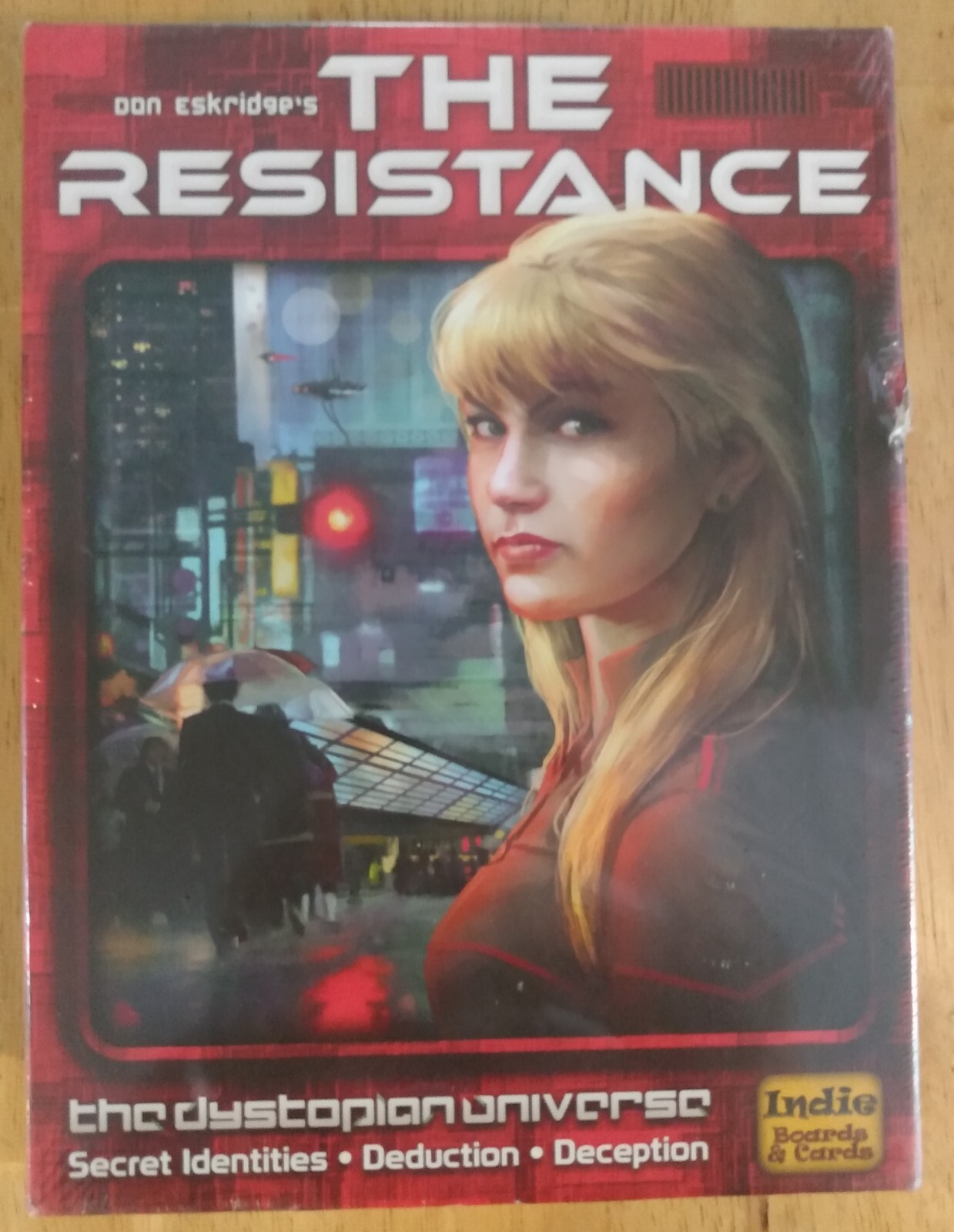 Set A Watch & The Resistance/Sealed Card Games/Todd Walsh/Rock Manor/Indie/New