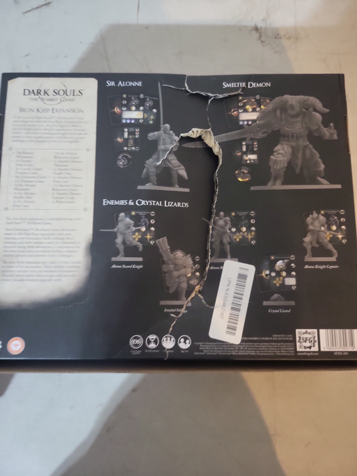 Dark Souls TBG Expansions: Words Boreal, Iron Keep, & Characters- Used