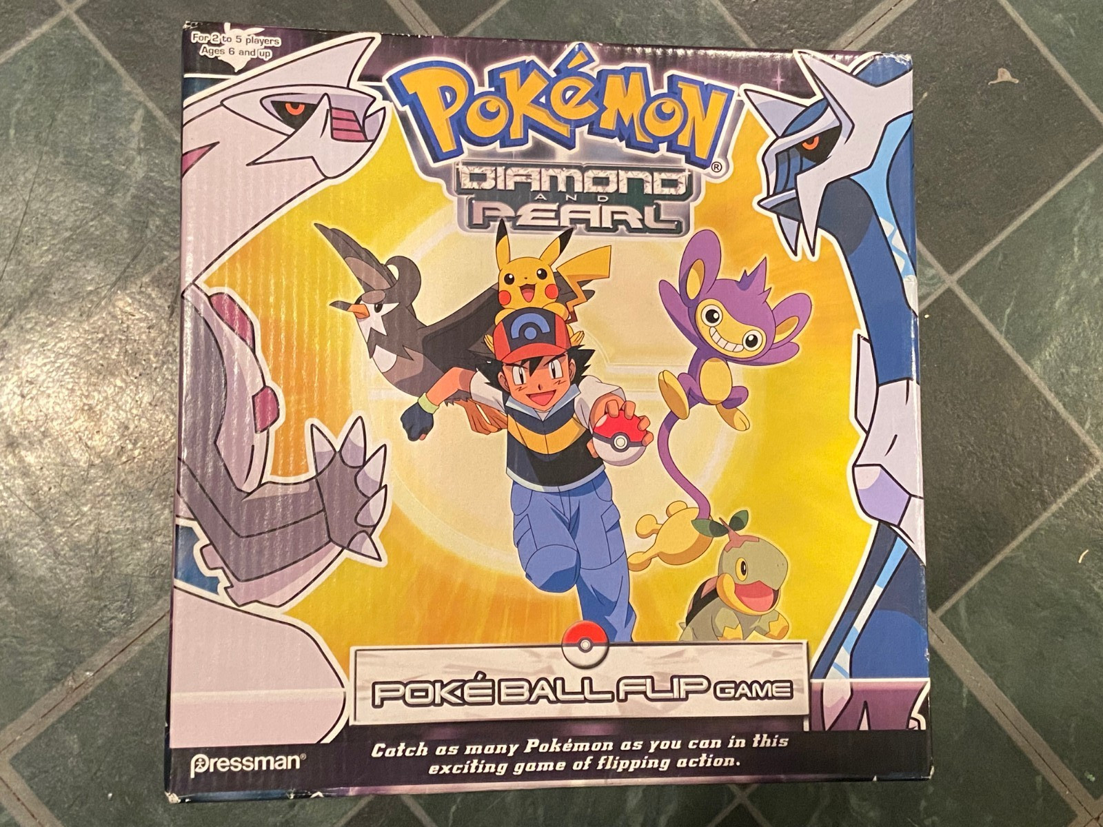 Pokemon Diamond & Pearl Poke Ball Flip Game (COMPLETE) *Pre-Owned* ss1