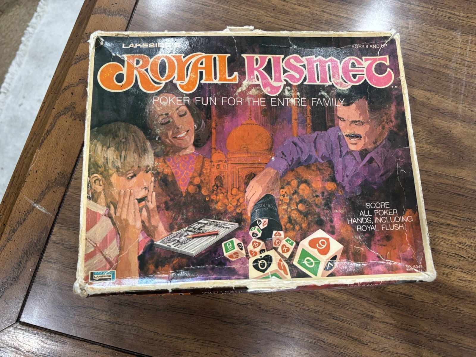 Lakeside Royal Kismet Poker Dice Game 2+ Players Ages 8 & Up. Read Description.