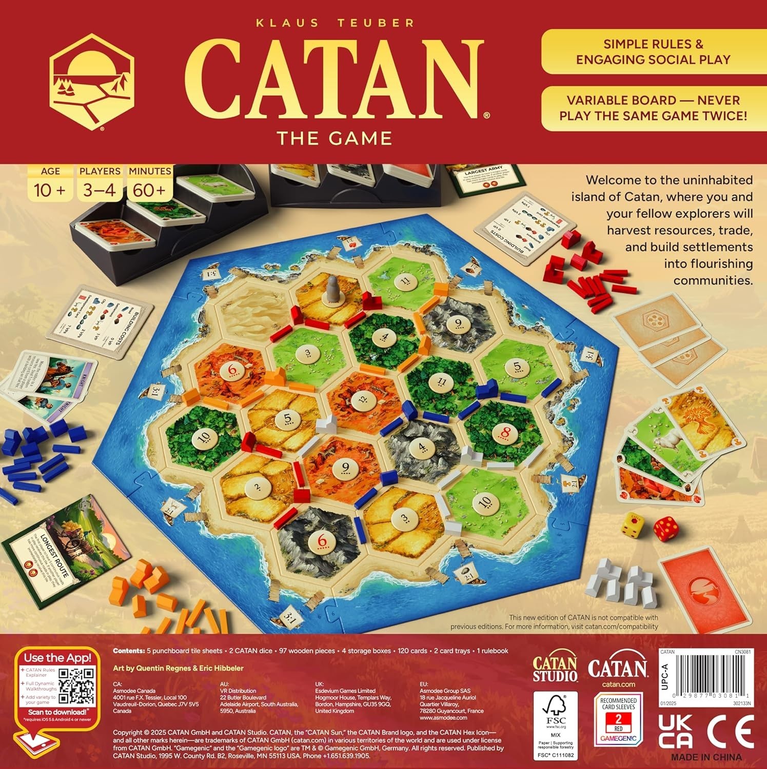 Explore and Settle in 6th Edition Strategy Game – Perfect for Game Nights!