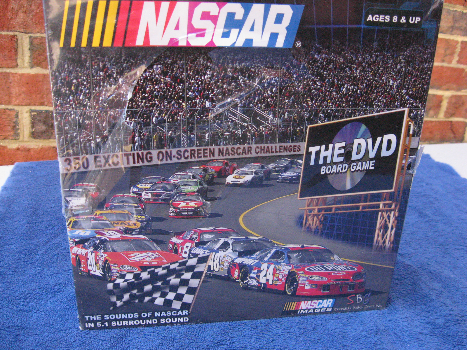 Nascar “The DVD Board Game” NEW FACTORY SEALED 2005
