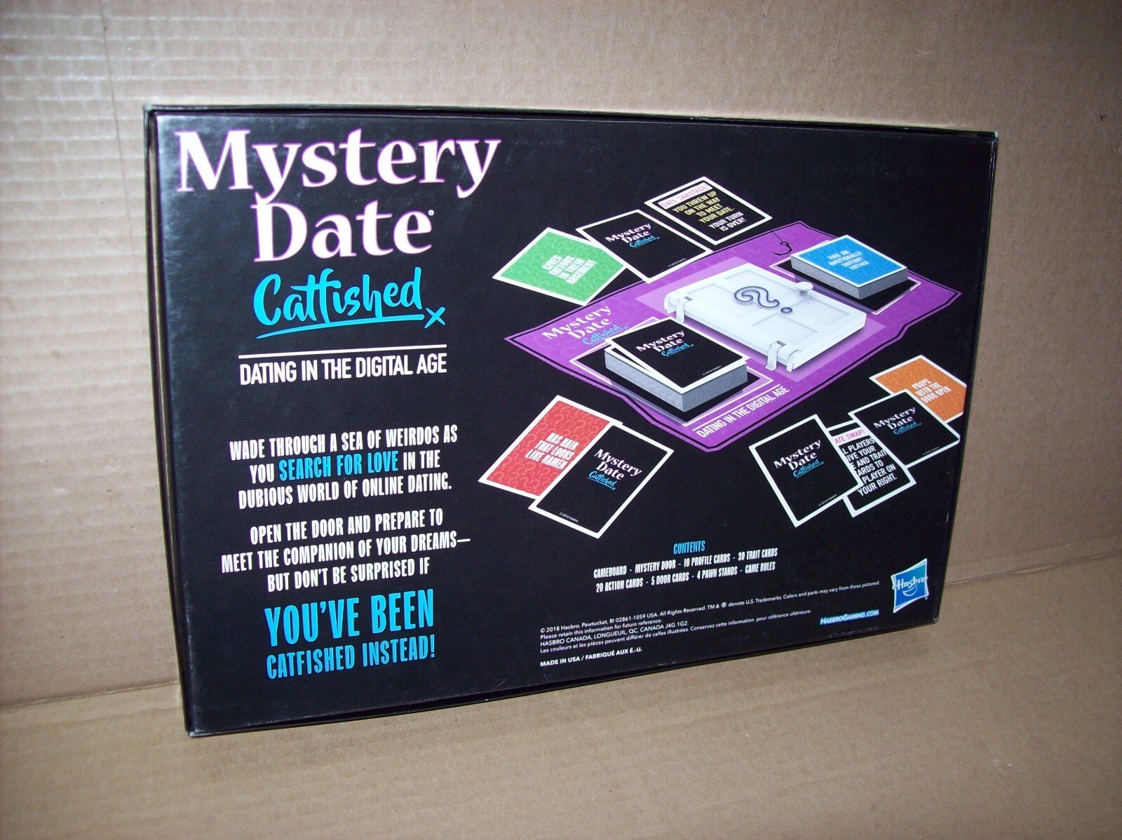 2018 Mystery Date CATFISHED – dating in the digital age COMPLETE mint condition
