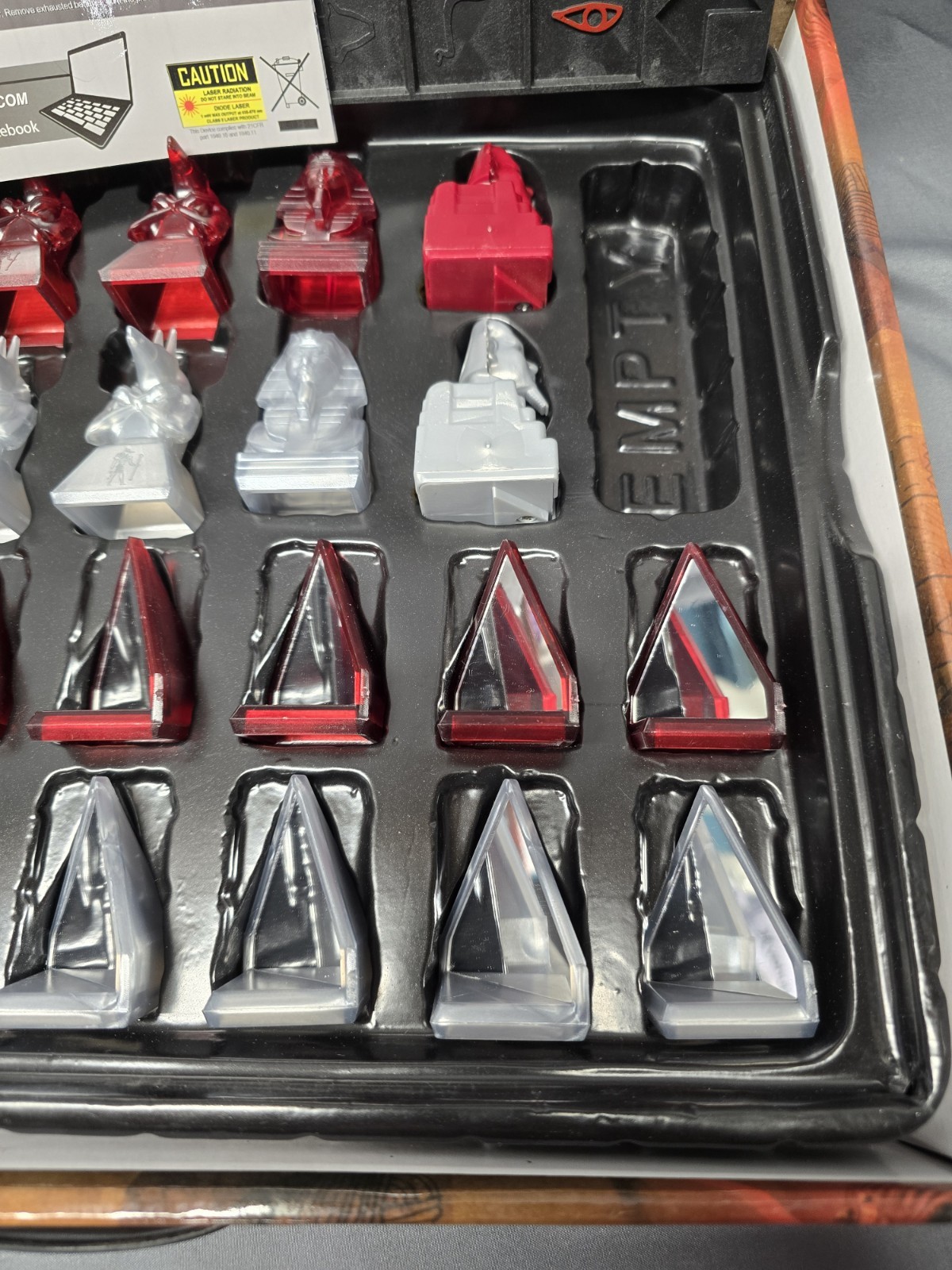 Laser Board Game Khet 2.0 Strategy Mensa Select Toy of the Year Complete