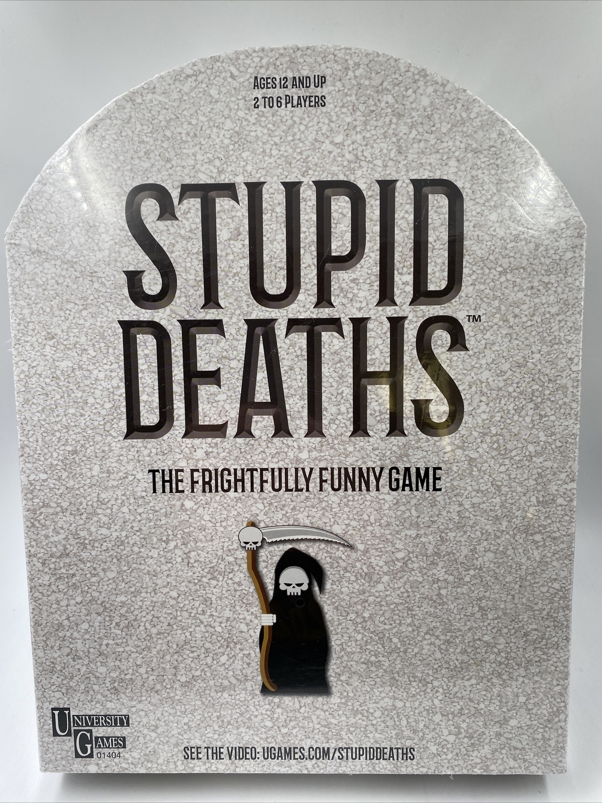Stupid Deaths Board Game 12 And Up 2 To 6 Players University Games Very Funny