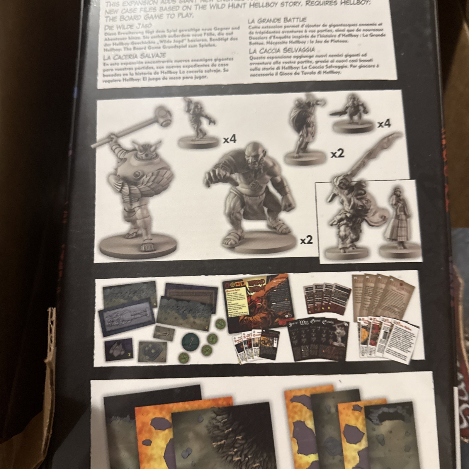 Hellboy – The Board Game – The Wild Hunt Expansion -Cooperative Game 1-4 Players